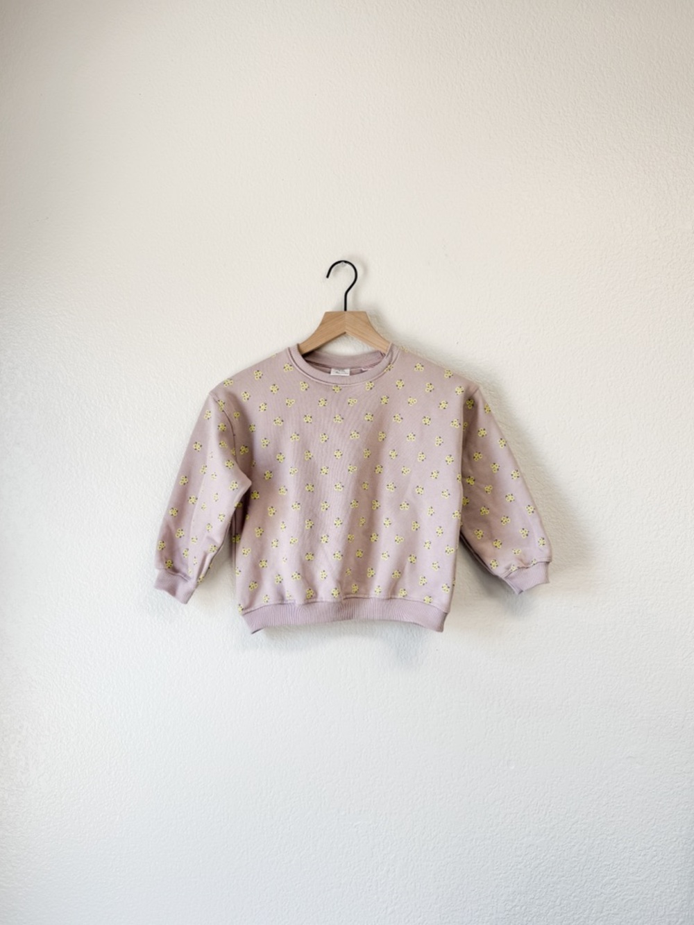 Zara Floral Sweatshirt/Pullover (Fits 4–5Y)